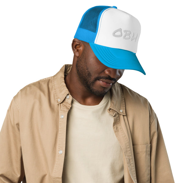 OBH White Logo Trucker Hat