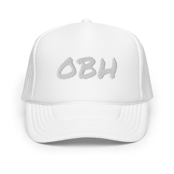 OBH White Logo Trucker Hat