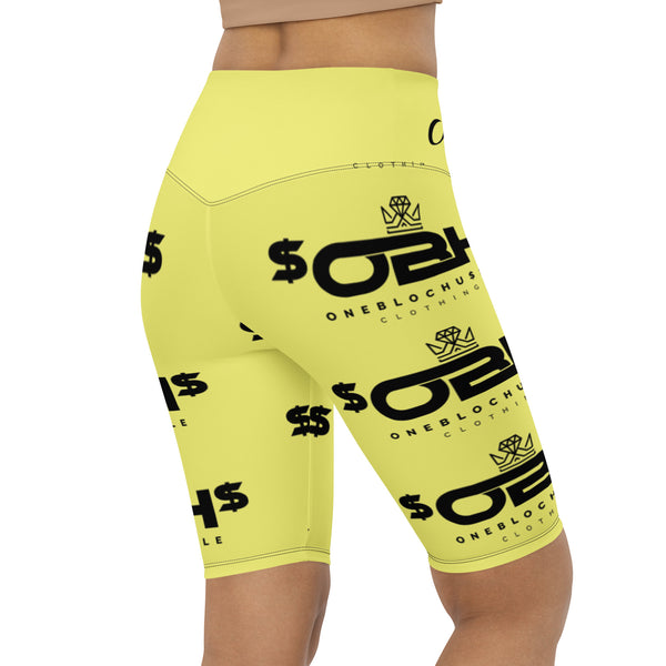 OBH Biker Shorts Yellow