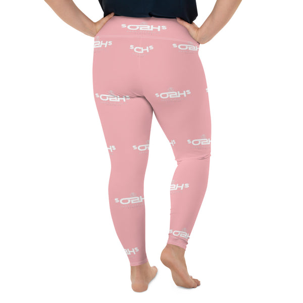 Pink OBH Plus Size Leggings