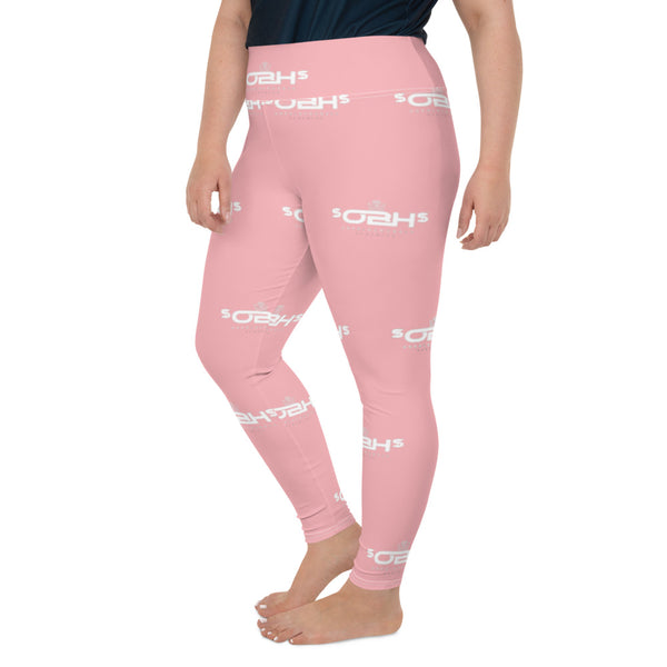 Pink OBH Plus Size Leggings