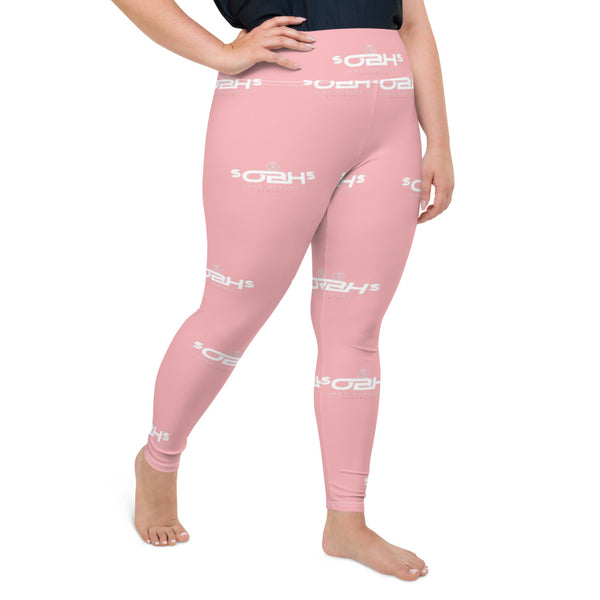 Pink OBH Plus Size Leggings
