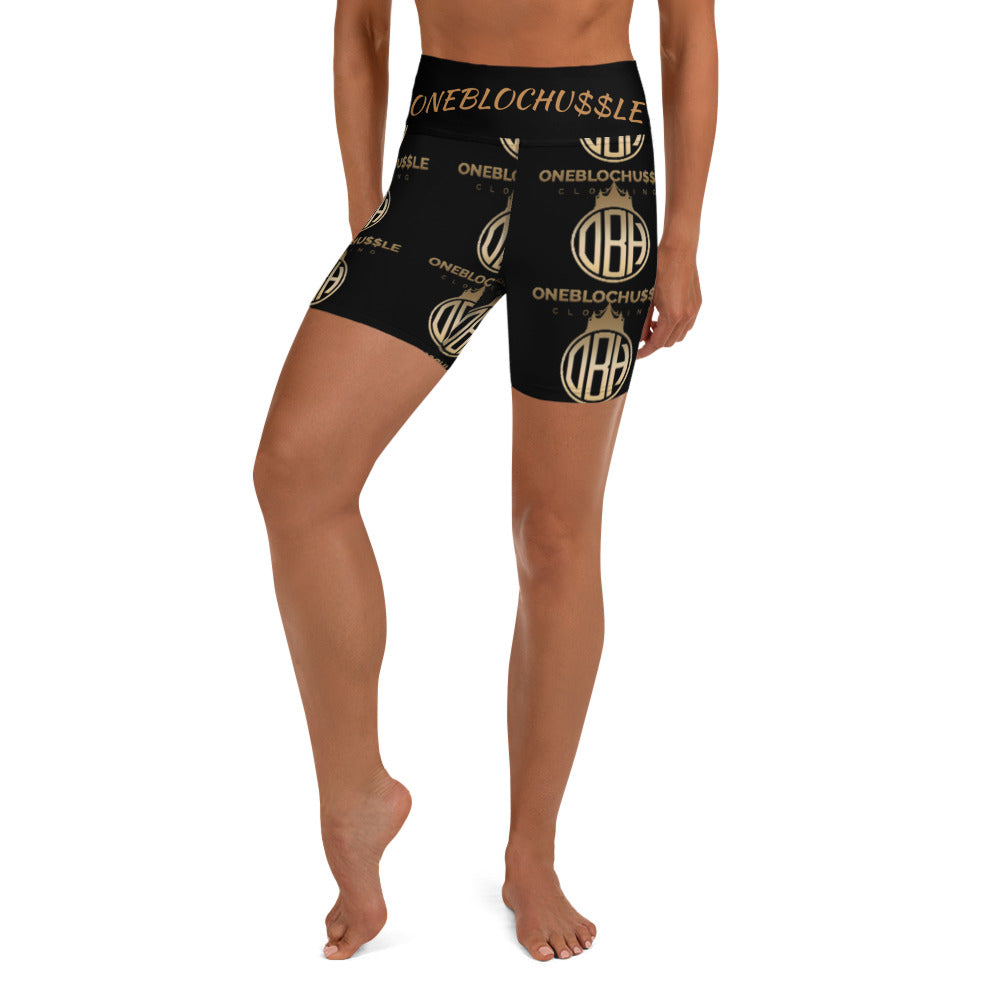OBH Yoga Shorts Black
