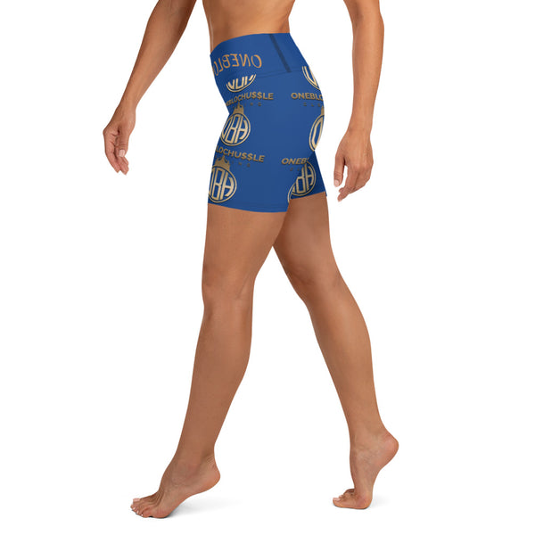 OBH Yoga Shorts Blue