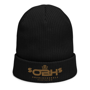 ONEBLOCHU$$LE Organic ribbed beanie