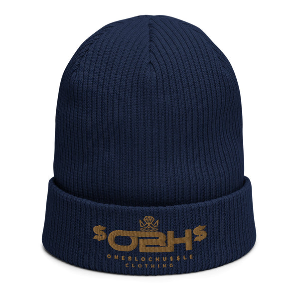 ONEBLOCHU$$LE Organic ribbed beanie