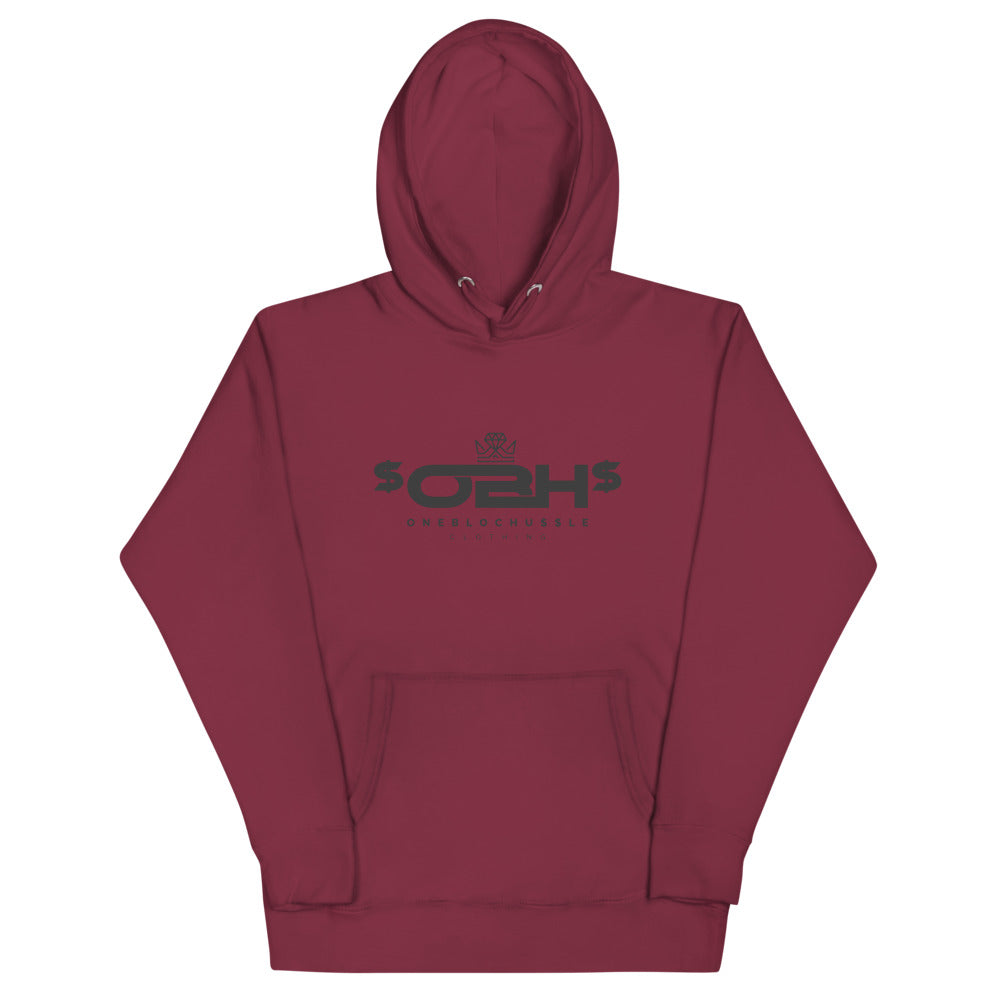 OBH Black Logo Hoodie